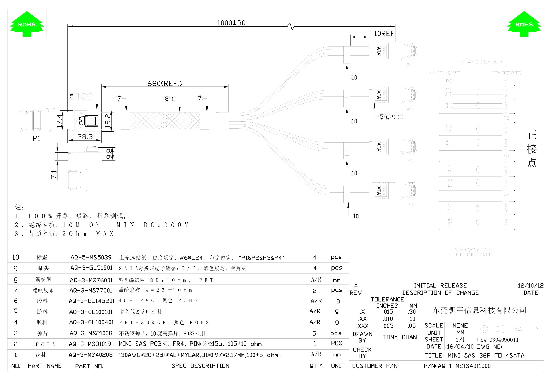 0304090011-SAS連接線 MINI SAS 36P 8087 TO 4SATA L=1000mm 正向接點(diǎn).jpg